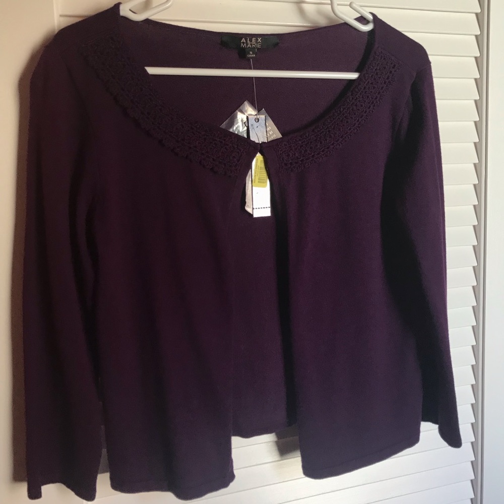 Purple Cardigan Lot